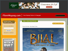 Tablet Screenshot of filemwayang.com